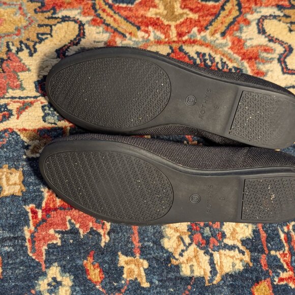 Rothy's Round Toe Flat in Black, sz women's 9 - Picture 4 of 7